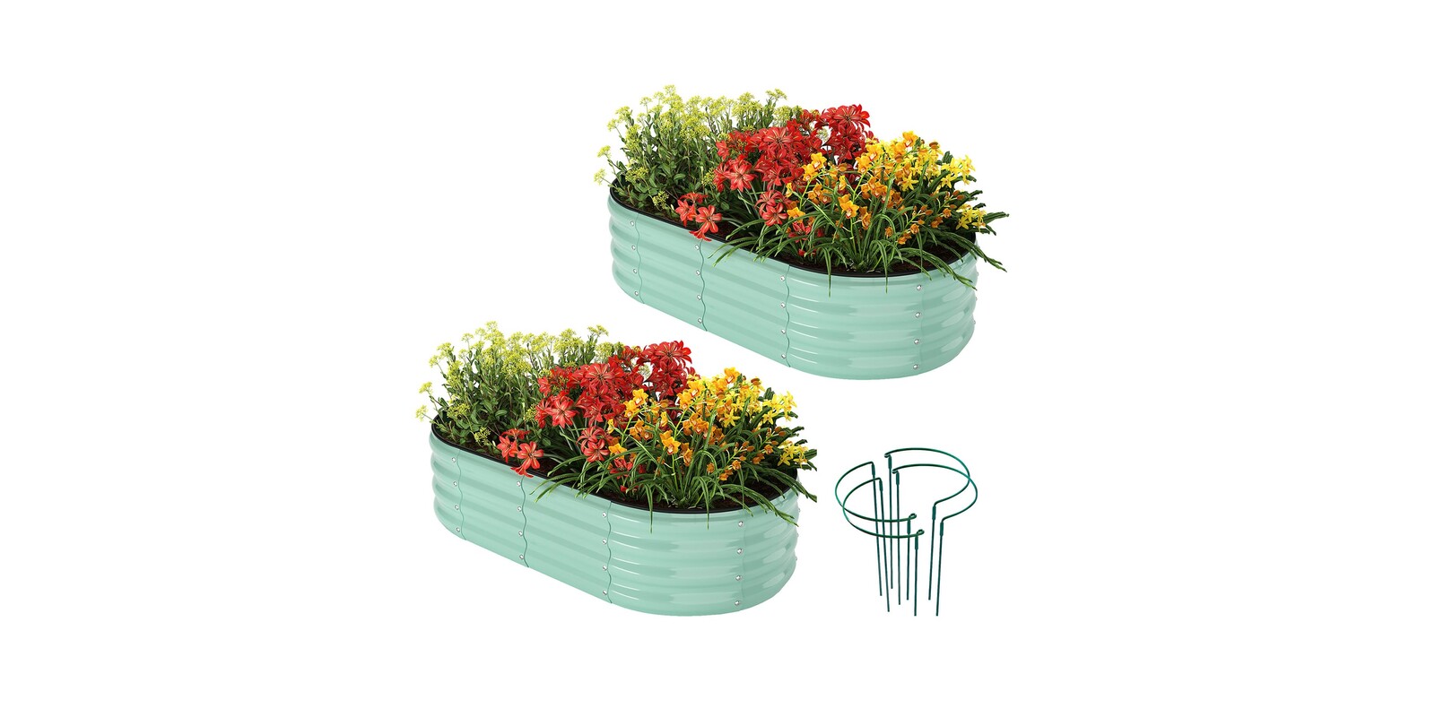 Galvanized Raised Garden Bed
